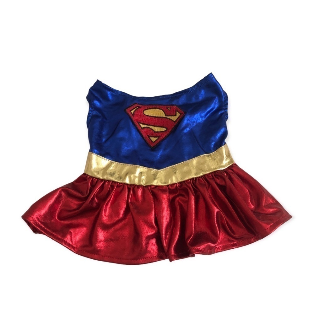 Rubies pet Superman /superwoman costume